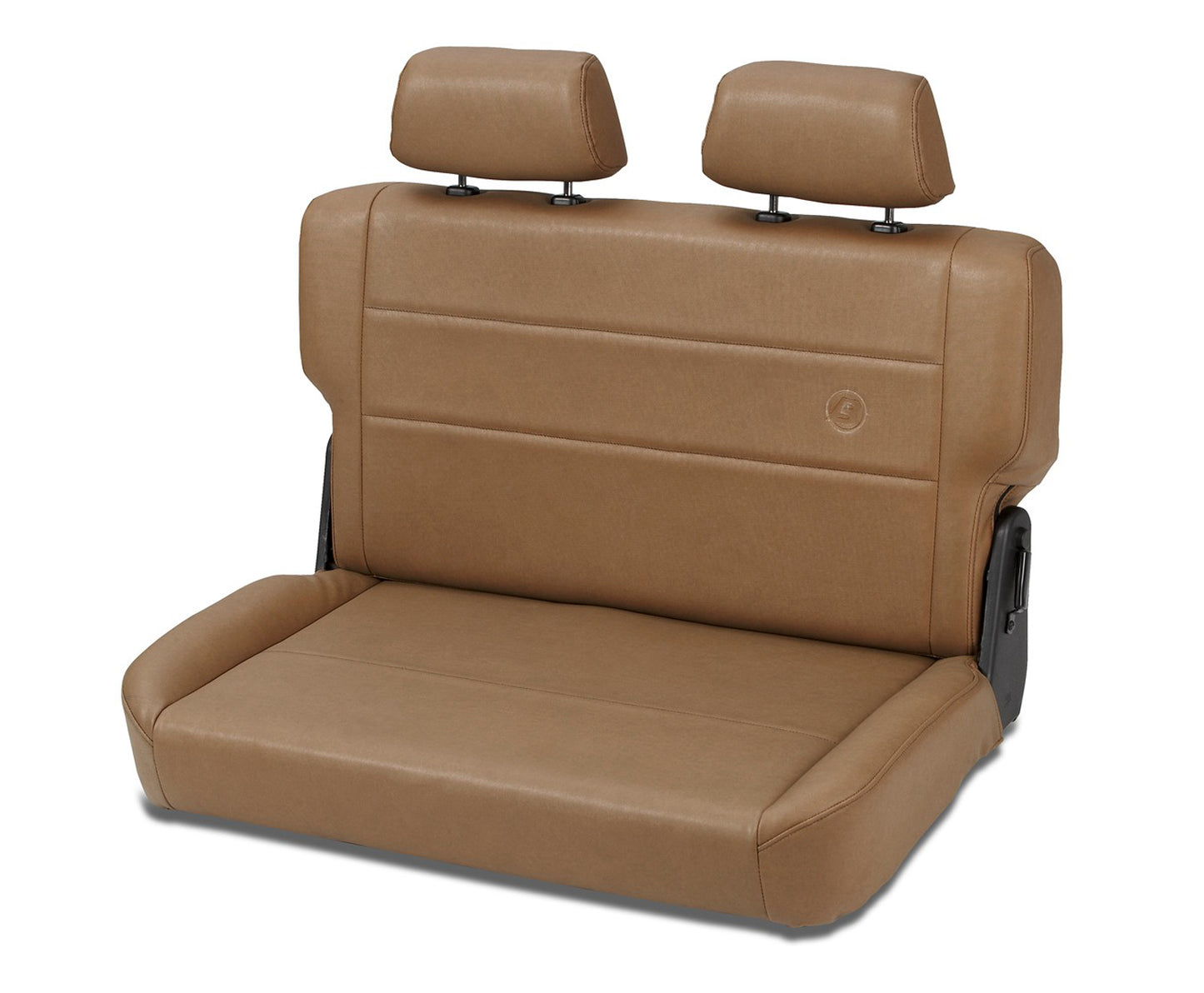 Jeep Rear Bench Seat Trailmax II Fold-N-Tumble Seat For Jeep 1955-1983 CJ5 All Vinyl Bestop