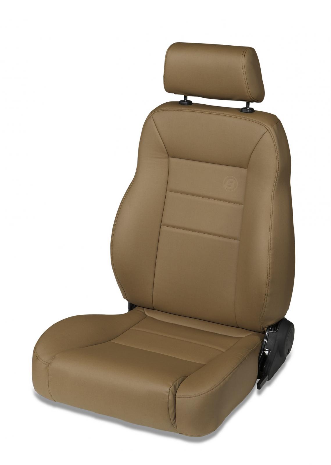 Trailmax II Pro Front Driver Seat For Jeep 1976-1986 CJ7 All Vinyl Bestop