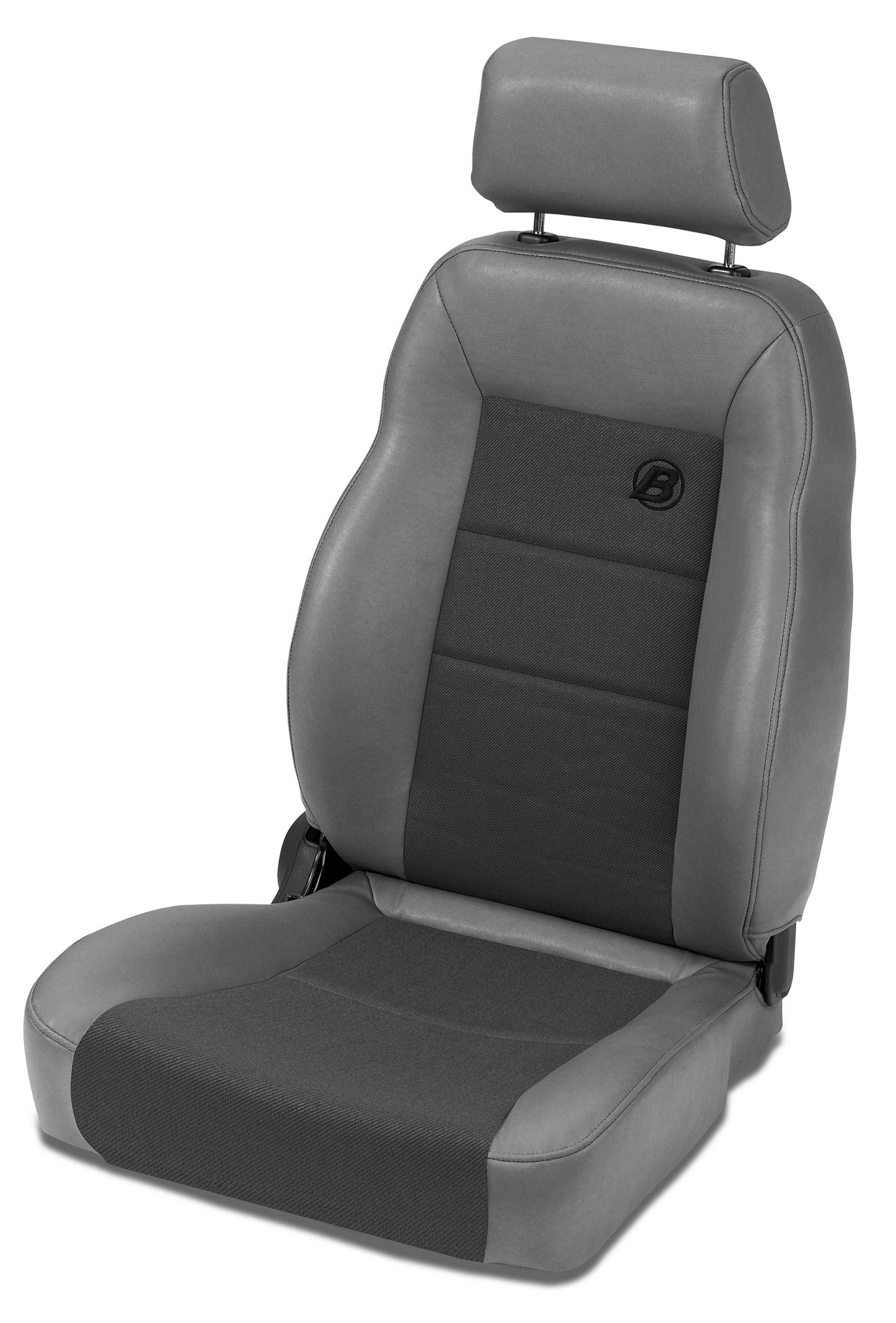Trailmax II Pro Front Passenger Seat For Jeep 1976-1986 CJ7 Center Fabric Insert Bestop-2