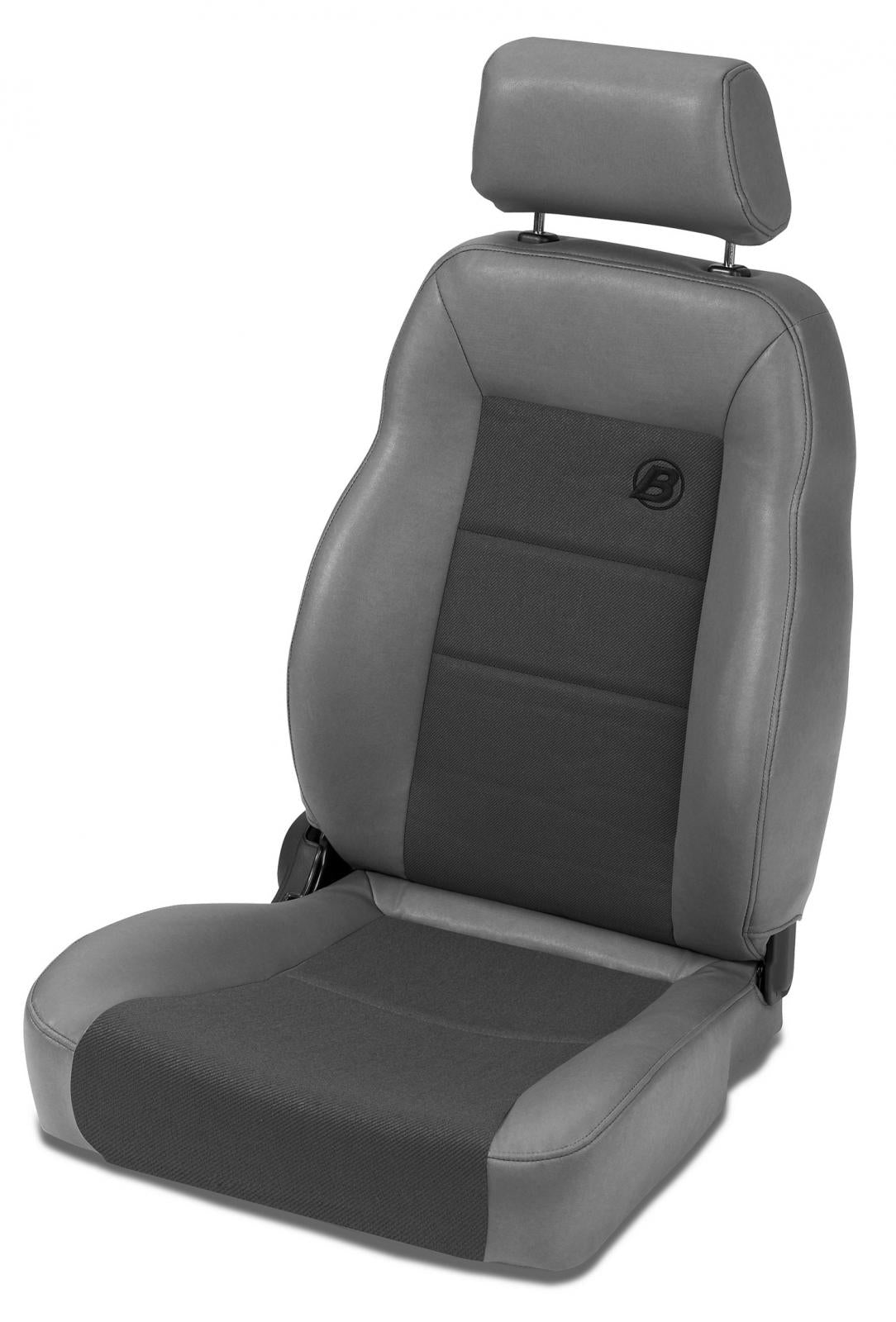 Trailmax II Pro Front Driver Seat For Jeep 1976-1986 CJ7 Center Fabric Insert Bestop-2