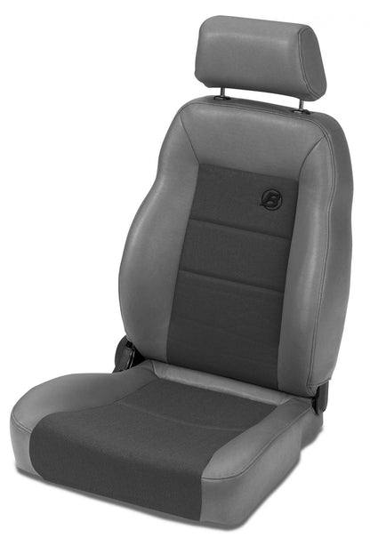 Trailmax II Pro Front Driver Seat For Jeep 1976-1986 CJ7 Center Fabric Insert Bestop-2