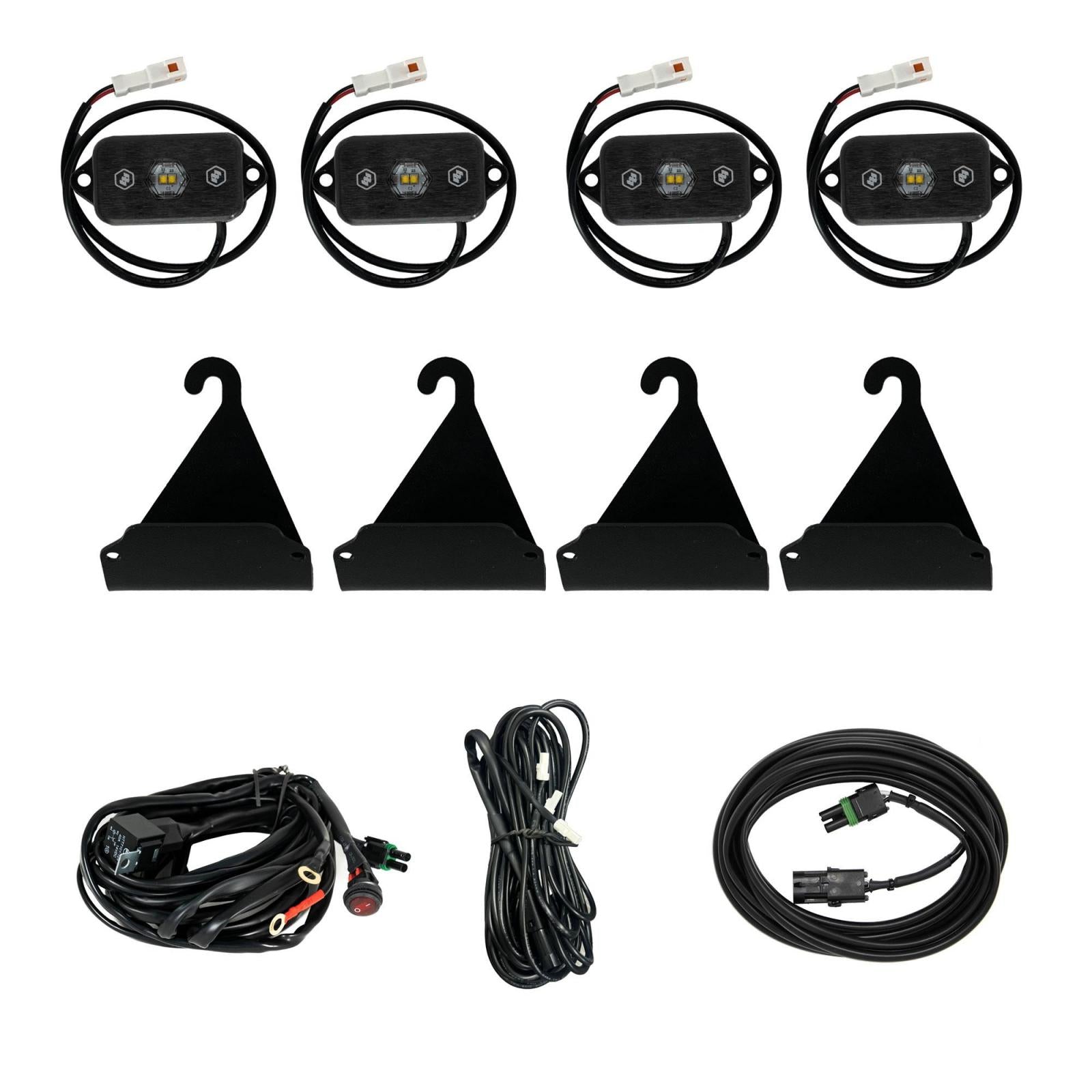 Baja Designs Bed Rail Cargo Light Kit For 05-25 Toyota Tacoma 07-25 Toyota Tundra Baja Designs