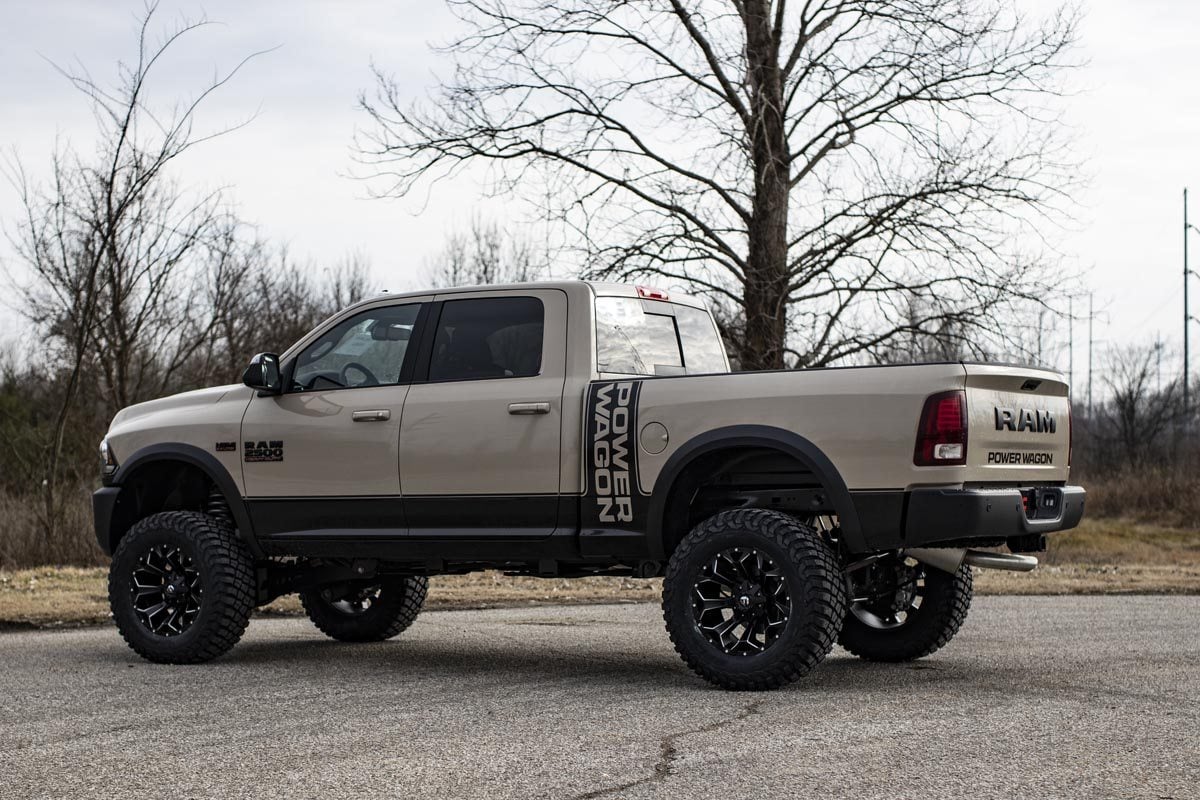 4.5 Inch Lift Kit Gas Powerwagon Ram 2500 4WD (2014-2018) Rough Country-4