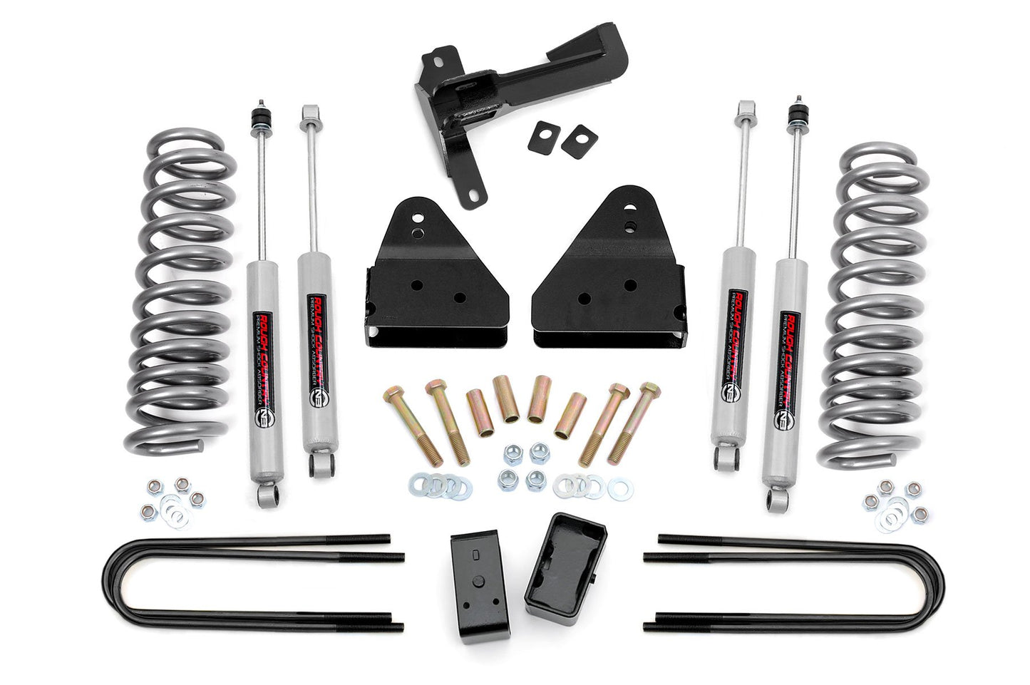 3 Inch Lift Kit | FR Springs | Ford F-250/F-350 Super Duty 4WD (2005-2007) Rough Country