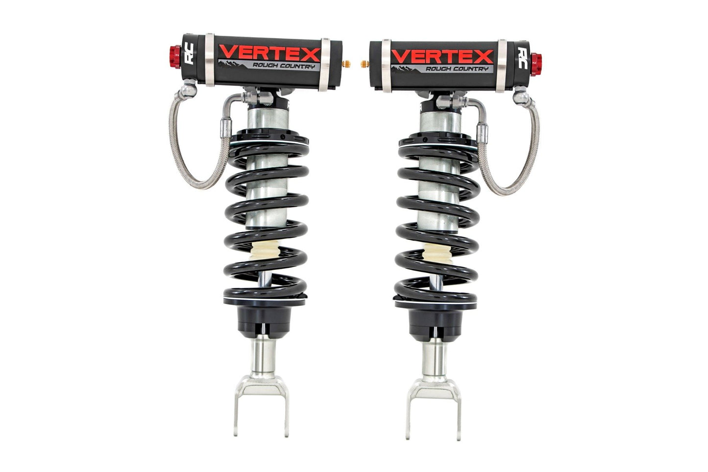 Vertex 2.5 Remote Reservoir Leveling Coilovers | 2 Inch | Ram 1500 (19-25) Rough Country