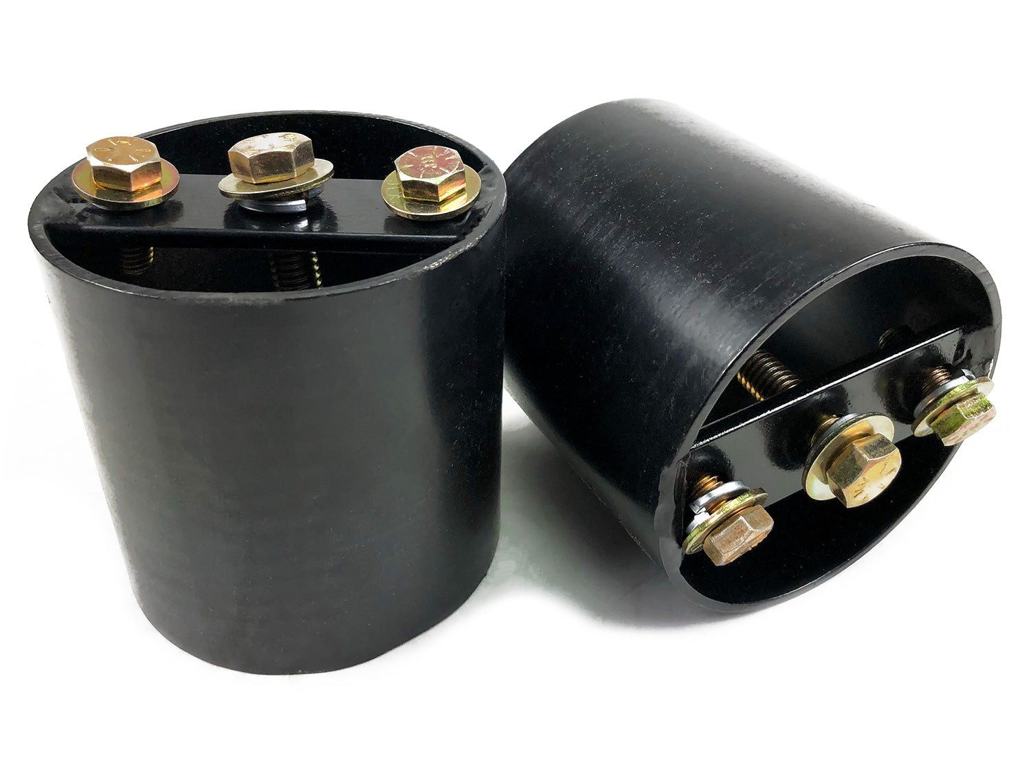 Tuff Country Suspension Air Bag Spacers 4 Inch Non Tapered Pair Tuff Country