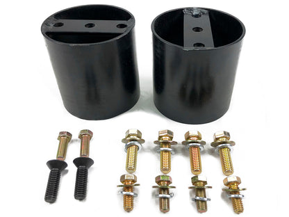 Suspension Air Bag Spacers 4 Inch Non Tapered Pair Tuff Country-2
