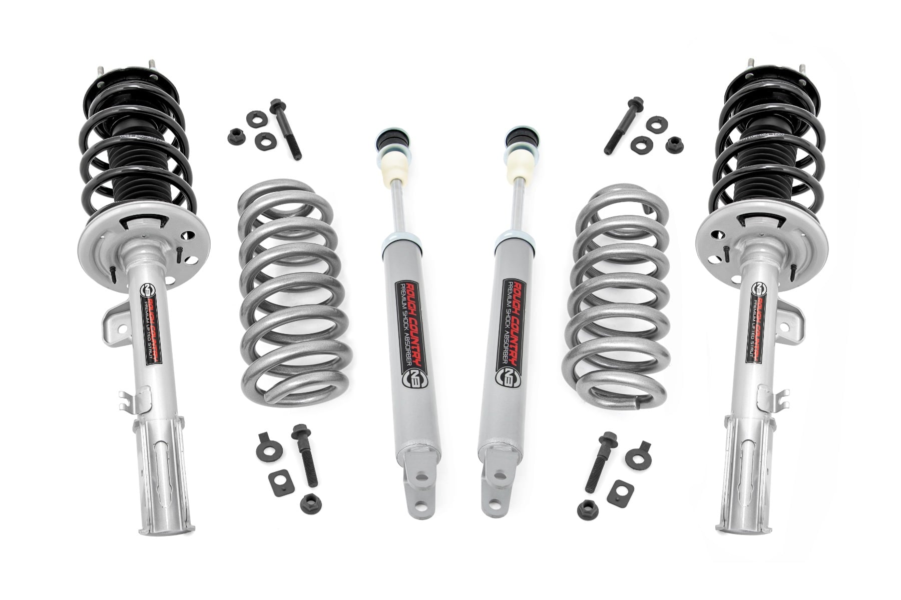 2 Inch Lift Strut Kit Ford Explorer 4WD (2011-2019) Rough Country