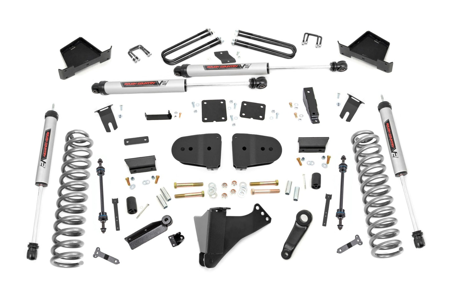4.5 Inch Lift Kit V2 Diesel Ford F-250/F-350 Super Duty 4WD (2023-2026) Rough Country