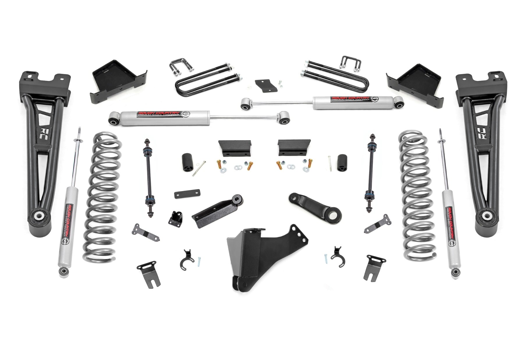 4.5 Inch Lift Kit Radius Arm Diesel Ford F-250/F-350 Super Duty (23-26) Rough Country