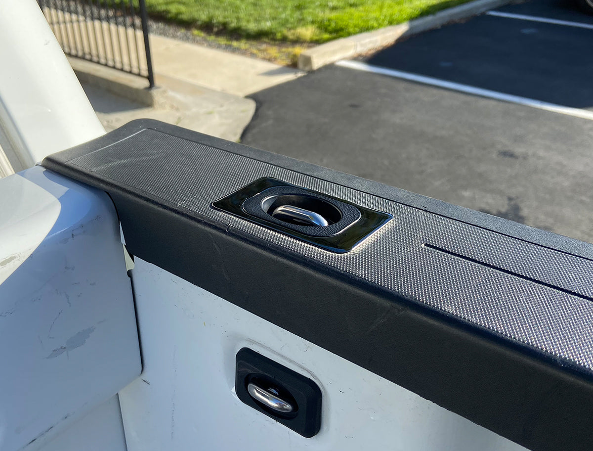 Gunmetal Flush Fit Retractable Tie-Down Anchors 2014 + Silverado/Sierra 1500/2500/3500 Bullring SpeedStrap-6
