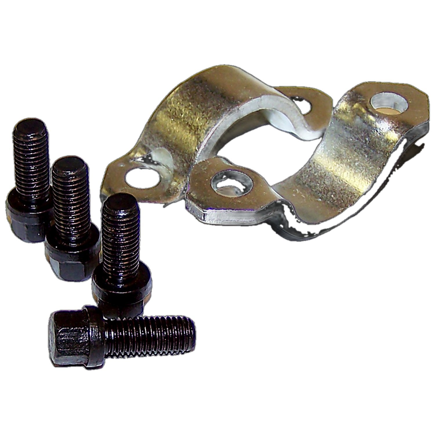 U-Joint Strap Kit - 74-06 Jeep TJ, YJ, CJ-5, 7, 8 XJ, MJ, KJ, ZJ, WJ, SJ Models Crown Automotive-1
