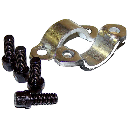 U-Joint Strap Kit - 74-06 Jeep TJ, YJ, CJ-5, 7, 8 XJ, MJ, KJ, ZJ, WJ, SJ Models Crown Automotive-1