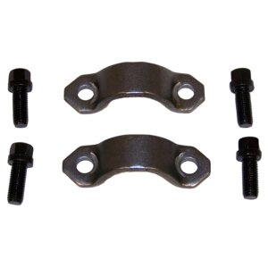 U-Joint Strap Kit - 74-06 Jeep TJ, YJ, CJ-5, 7, 8 XJ, MJ, KJ, ZJ, WJ, SJ Models Crown Automotive-2