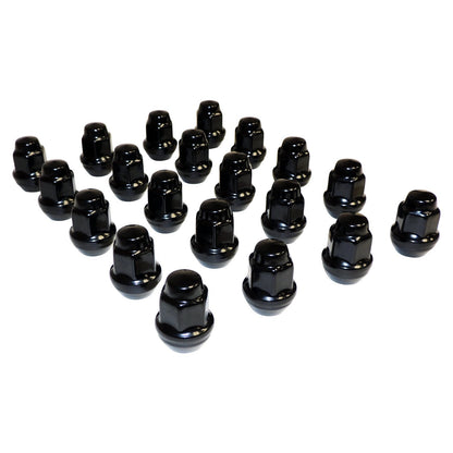 20 Piece Lug Nut Kit for Select JK,TJ,YJ,WK,WJ,ZJ,XK,KK,KJ,XJ,MJ Models Crown Automotive