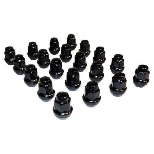 20 Piece Lug Nut Kit for Select JK,TJ,YJ,WK,WJ,ZJ,XK,KK,KJ,XJ,MJ Models Crown Automotive