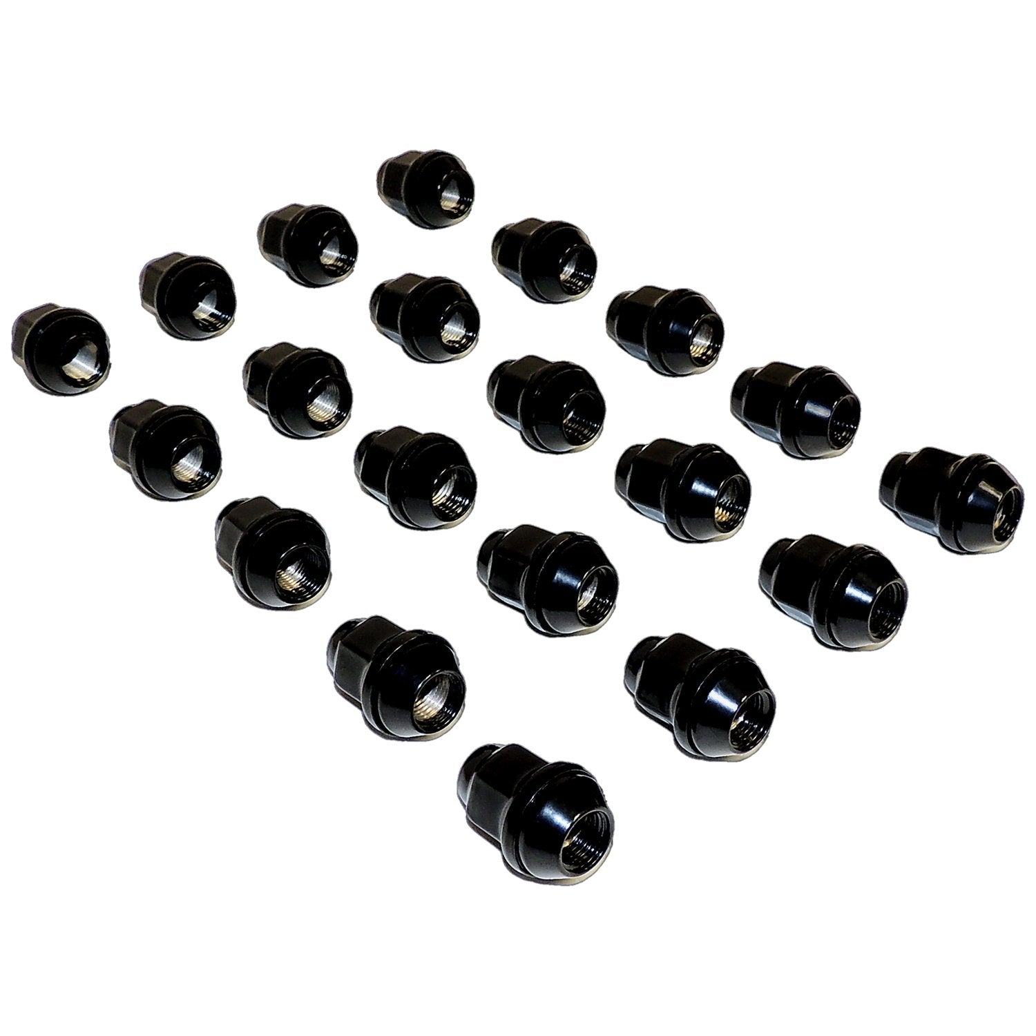 20 Piece Lug Nut Kit for Select JK,TJ,YJ,WK,WJ,ZJ,XK,KK,KJ,XJ,MJ Models Crown Automotive-2