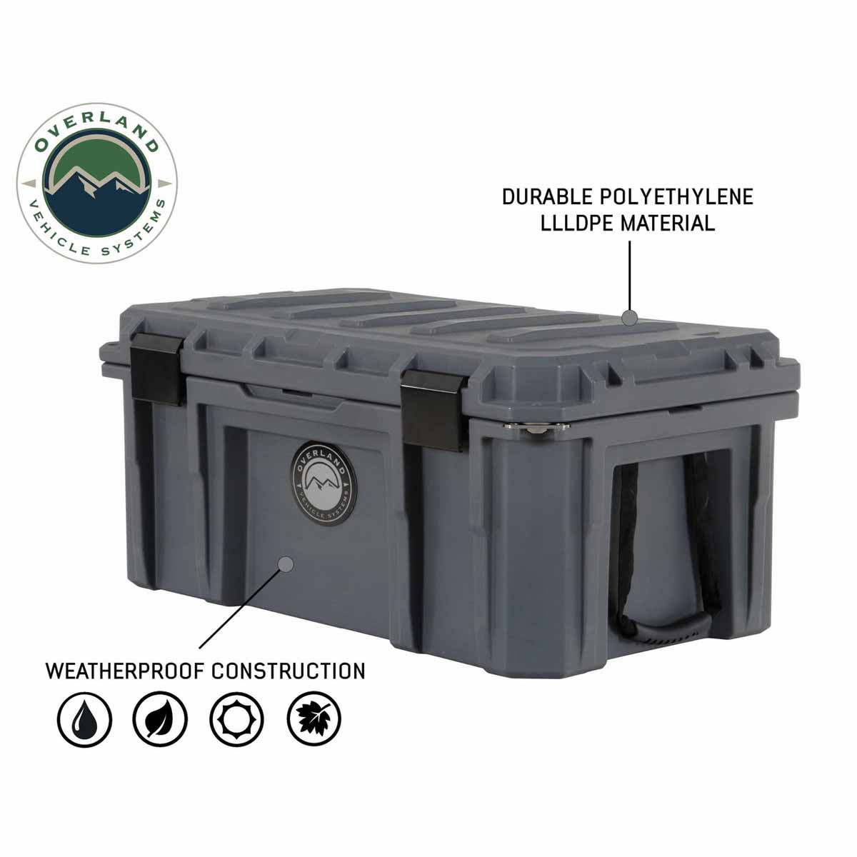 Overland Vehicle Systems Stay Dry With Overland Vehicle Systems 95 Quart Dry Box Overland Vehicle Systems