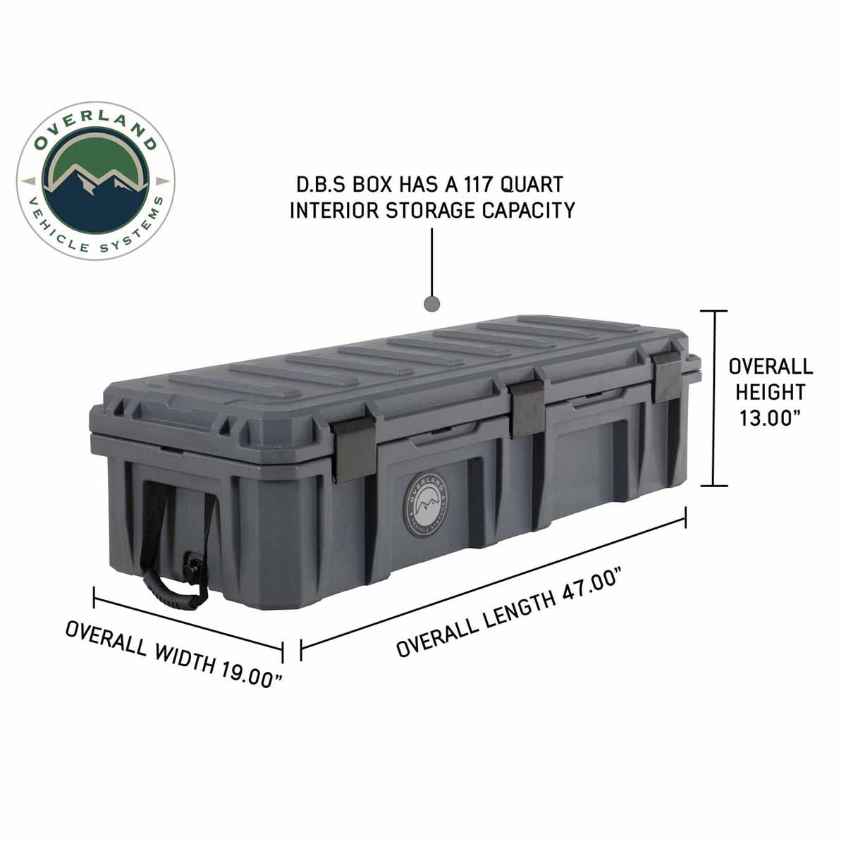 Overland Vehicle Systems Stay Dry With Overland Vehicle Systems 117 Quart Dry Box Overland Vehicle Systems