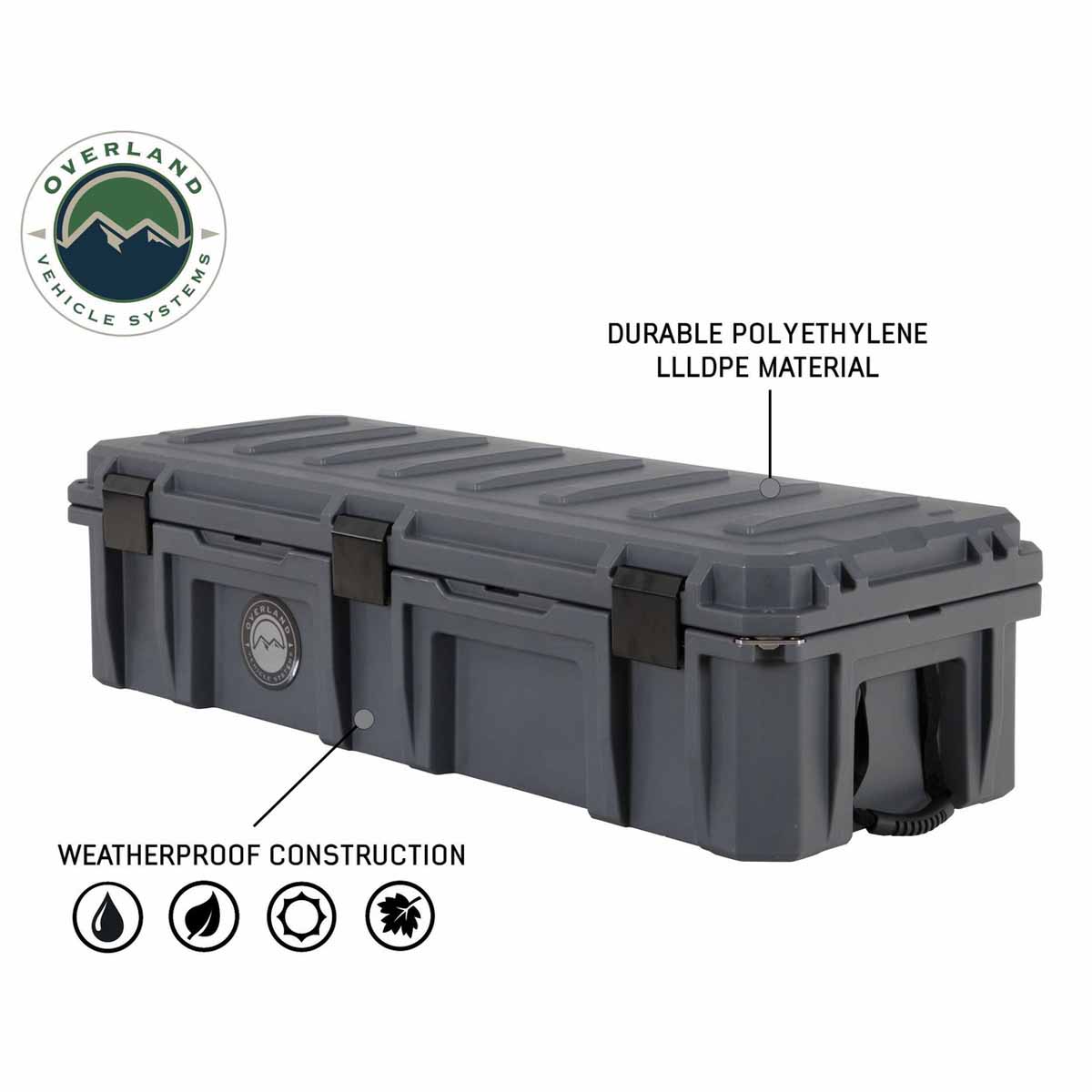 Overland Vehicle Systems Stay Dry With Overland Vehicle Systems 117 Quart Dry Box Overland Vehicle Systems