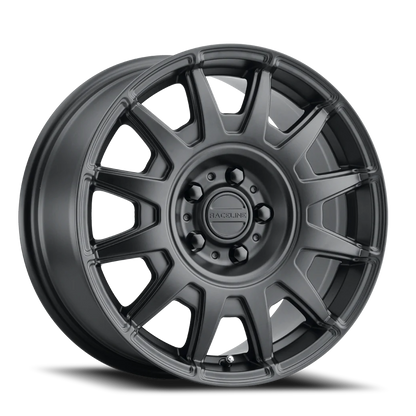 Aluminum 17x8 Aero 401B Satin Black Raceline Wheels-3