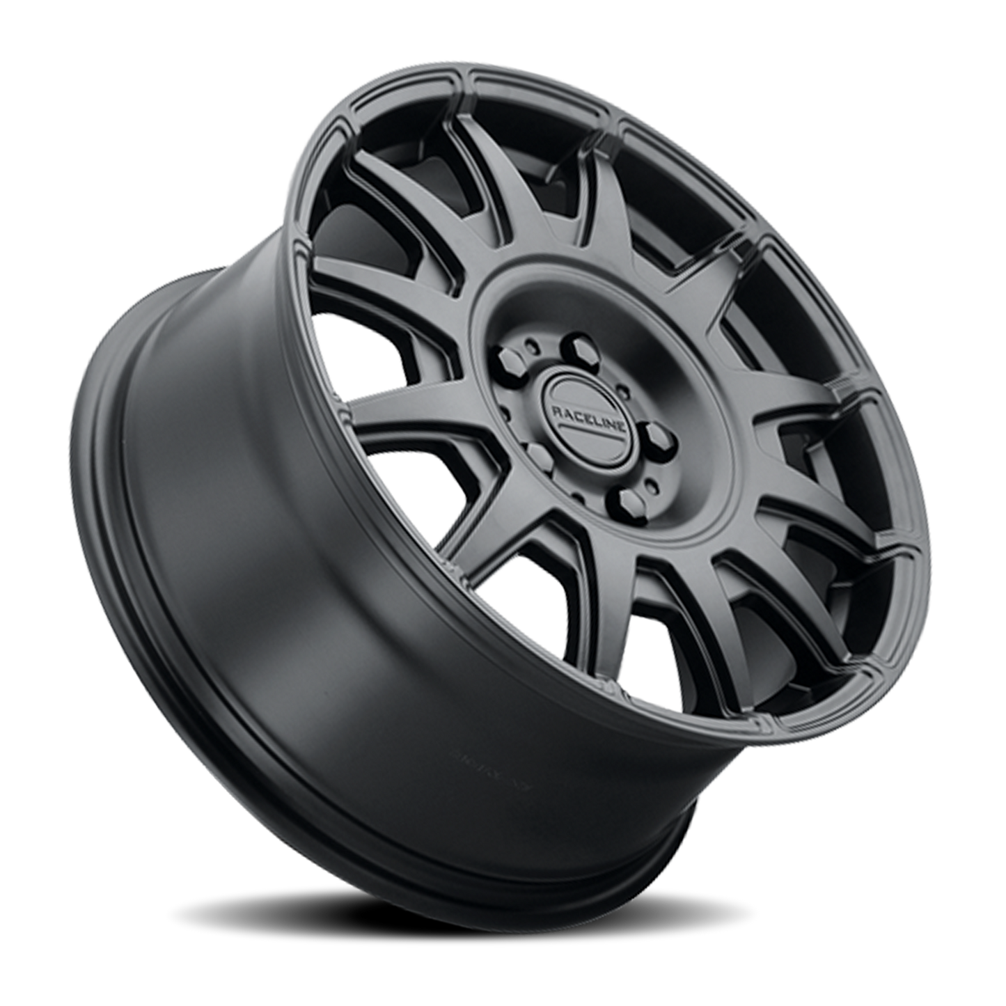 Raceline Wheels Aluminum Wheels 17x8 Aero 401B Satin Black Raceline Wheels