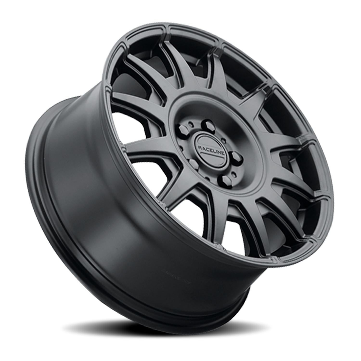 Raceline Wheels Aluminum Wheels 17x8 Aero 401B Satin Black Raceline Wheels