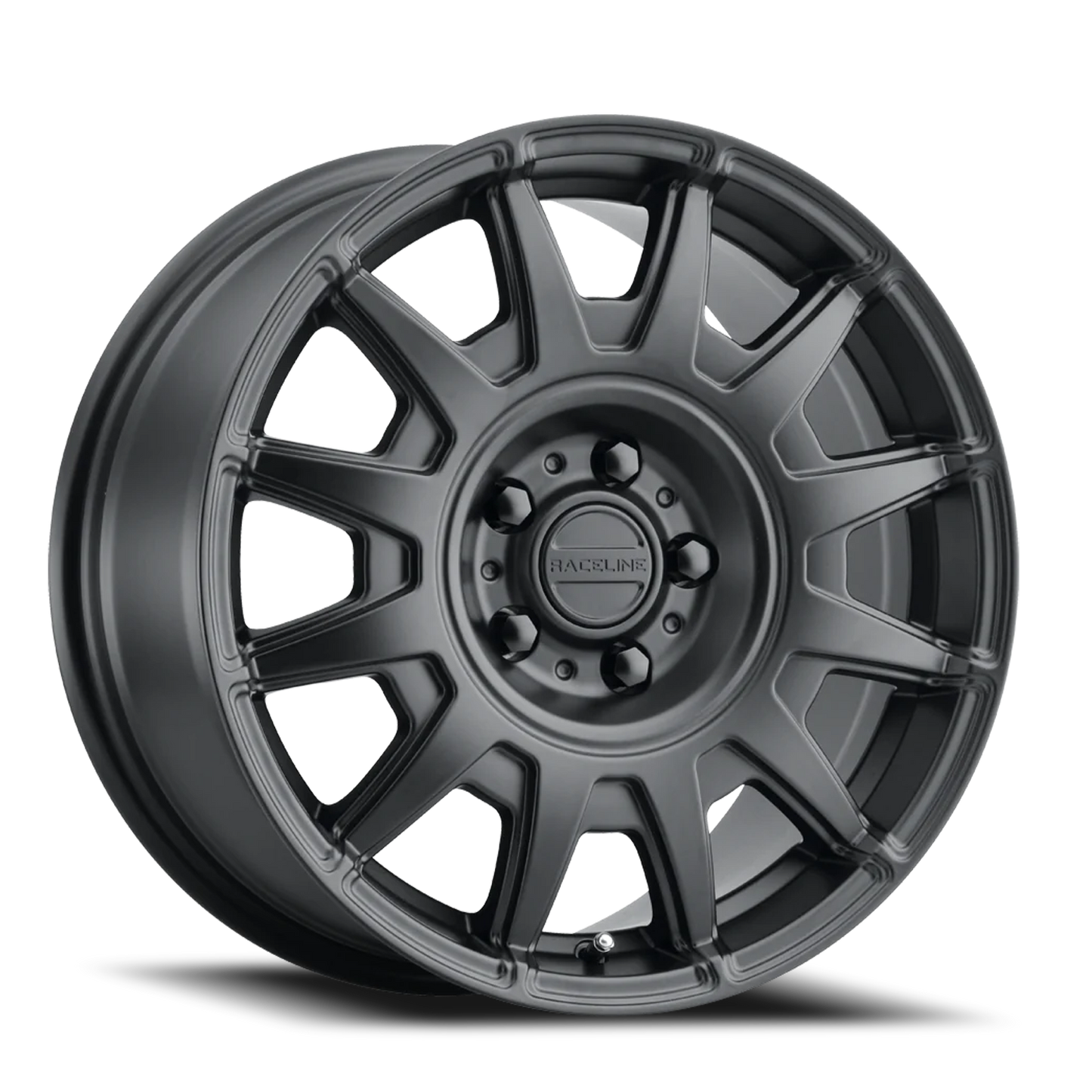 Raceline Wheels Aluminum Wheels 18x8 Aero 401B Satin Black Raceline Wheels