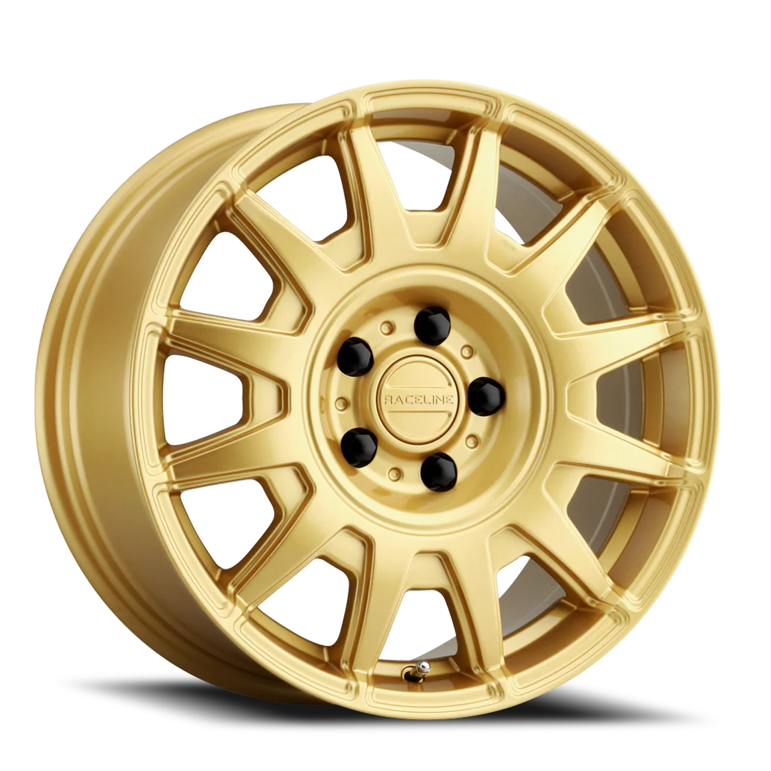 Raceline Wheels Aluminum Wheels 17x8 Aero 401GD Gold Raceline Wheels