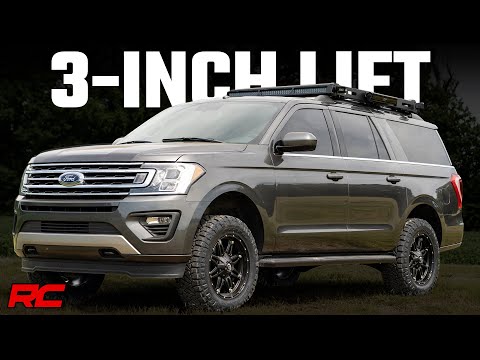 Rough Country 3 Inch Lift Kit UCA 18-Up Ford Expedition 4WD Rough Country