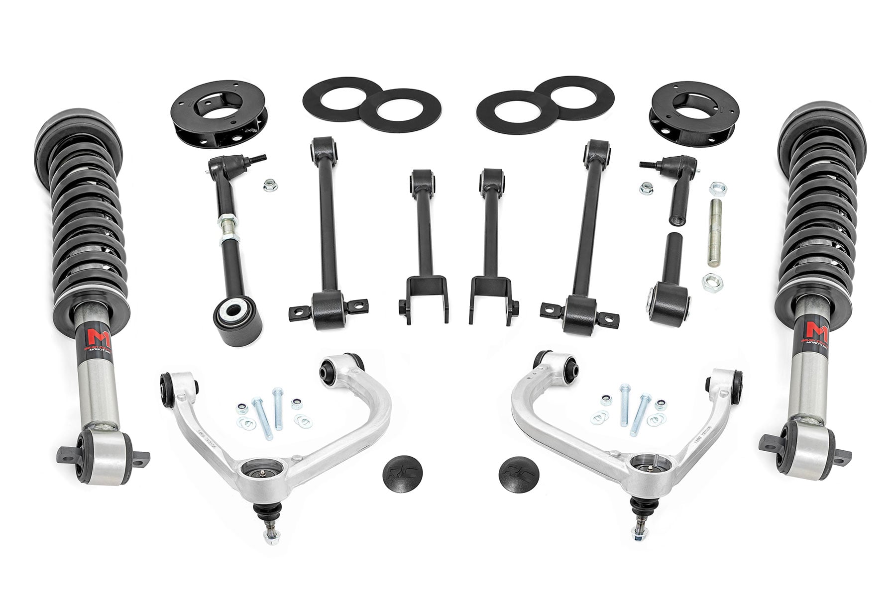 3 Inch Lift Kit UCA M1 Struts Ford Expedition 4WD (2018-2024) Rough Country