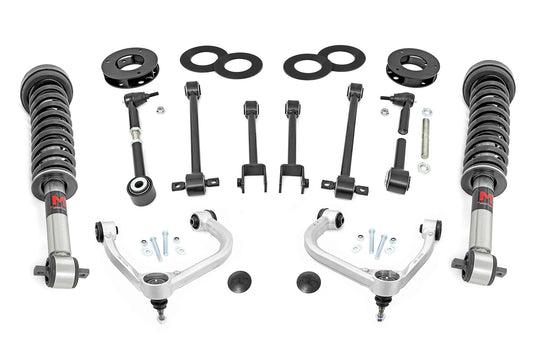 3 Inch Lift Kit UCA M1 Struts Ford Expedition 4WD (2018-2024) Rough Country