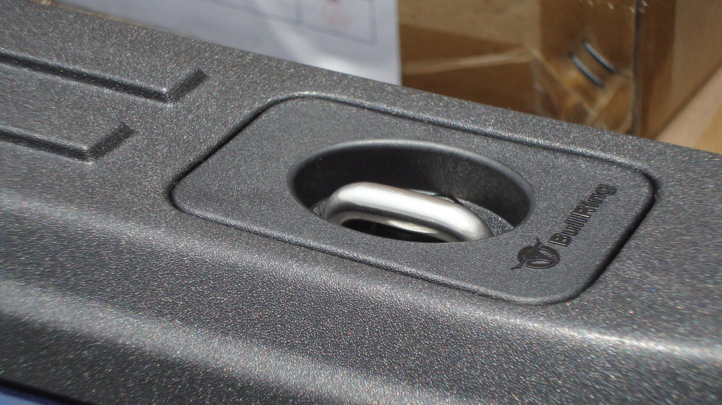 Ford Flush Fit Retractable Tie Down Anchors Rear only '98-'14 Ford F150 '98-'16 Ford F-250/F-350 Super Duty Bullring SpeedStrap-9