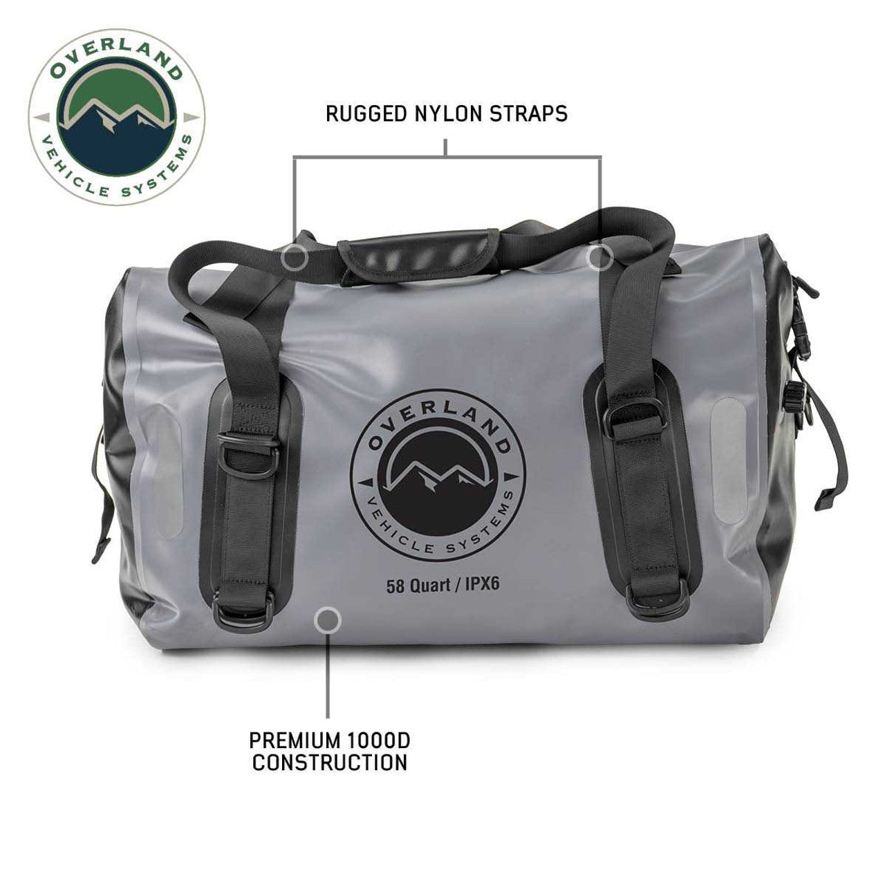 Portable Dry Storage Bag - 58 QT Overland Vehicle Systems-4