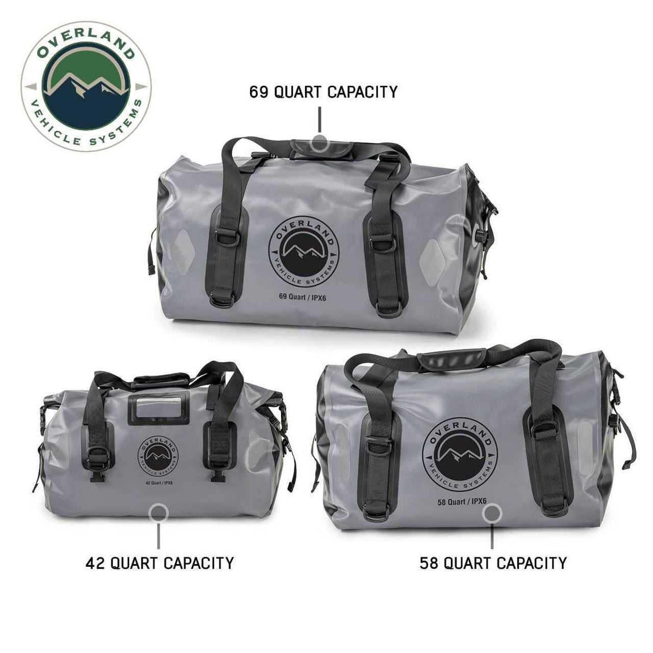 Portable Dry Storage Bag - 69 QT Overland Vehicle Systems-1