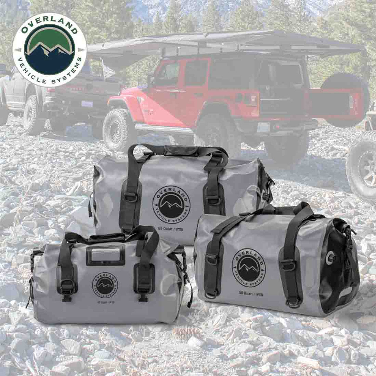 Portable Dry Storage Bag - 69 QT Overland Vehicle Systems-11