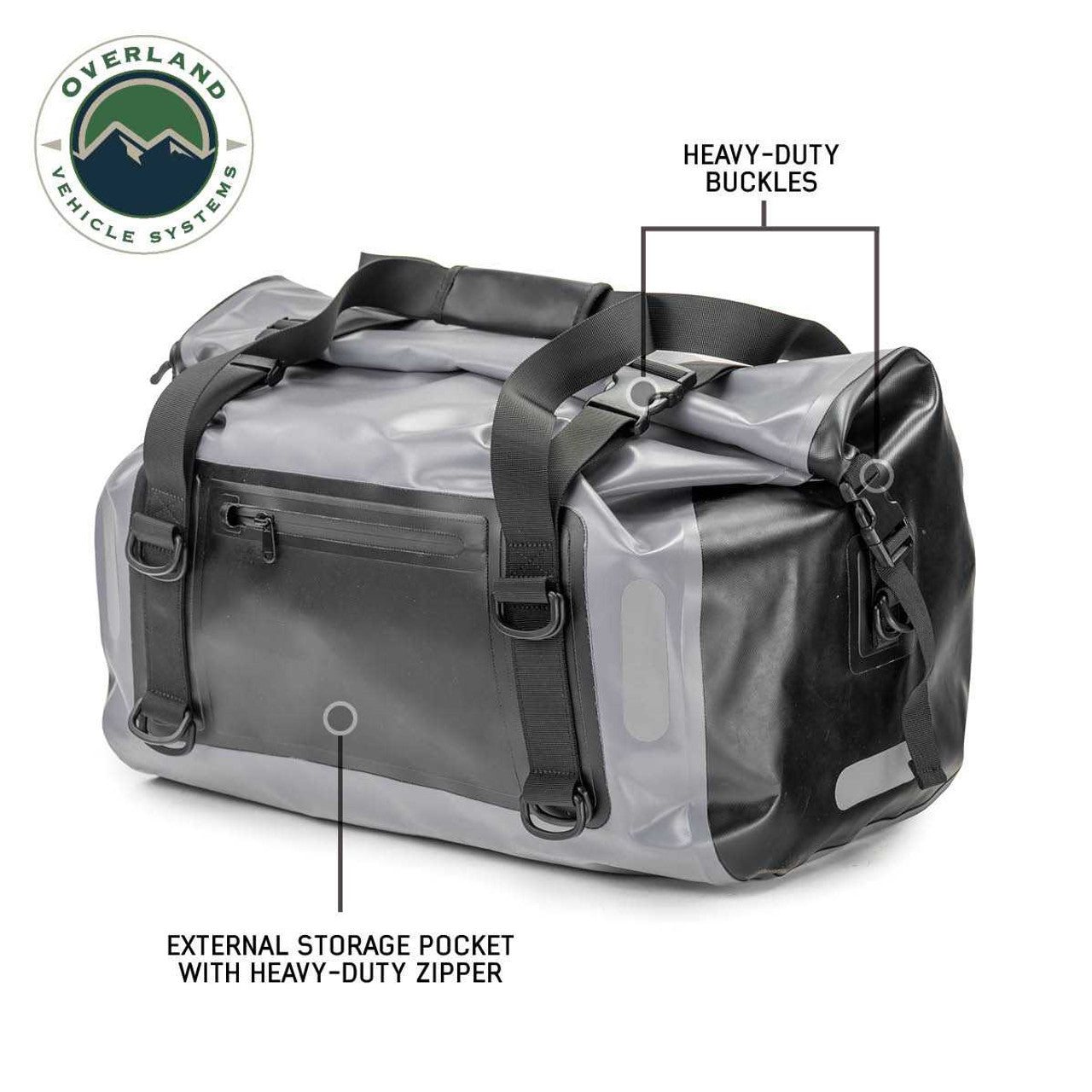 Overland Vehicle Systems Portable Dry Storage Bag - 69 QT Overland Vehicle Systems