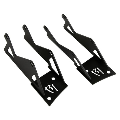 07-17 Jeep JK Dual D-Series Pro A-Pillar Mount D-Series Pro Rigid Industries