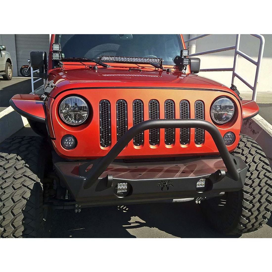 Rigid Industries 07-17 Jeep JK Dual D-Series Pro A-Pillar Mount D-Series Pro RIGID Industries