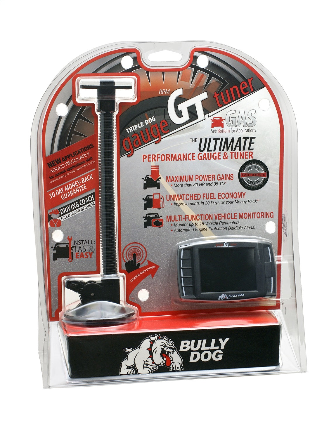 Triple Gauge Tuner 50-State GT Gas Bully Dog-1