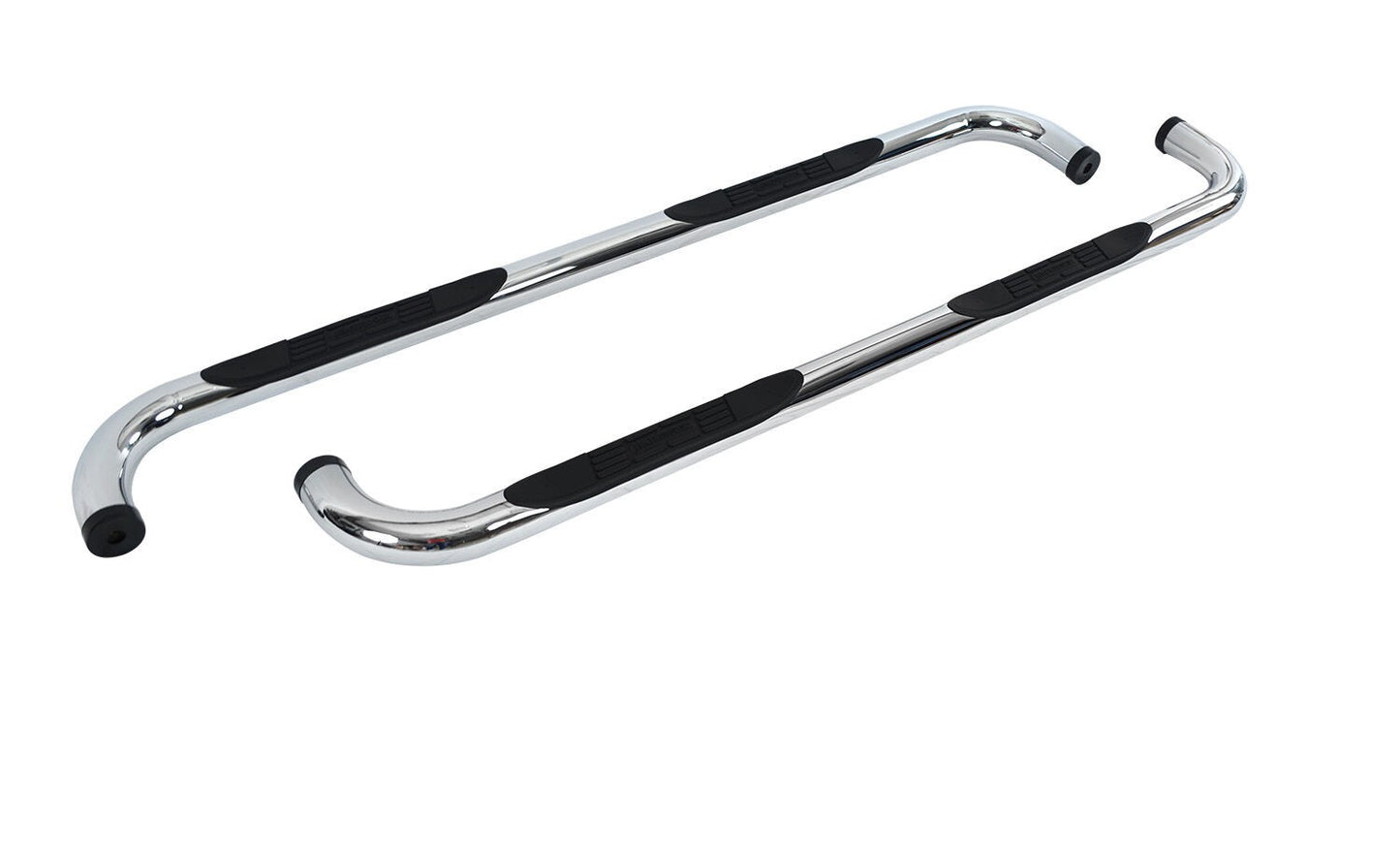 4000 Series SideSteps With Mountins Bracket Kit Polished Stainless Steel 1999-2013 Silverado/Sierra 1500/2500/3500 HD Go Rhino-1