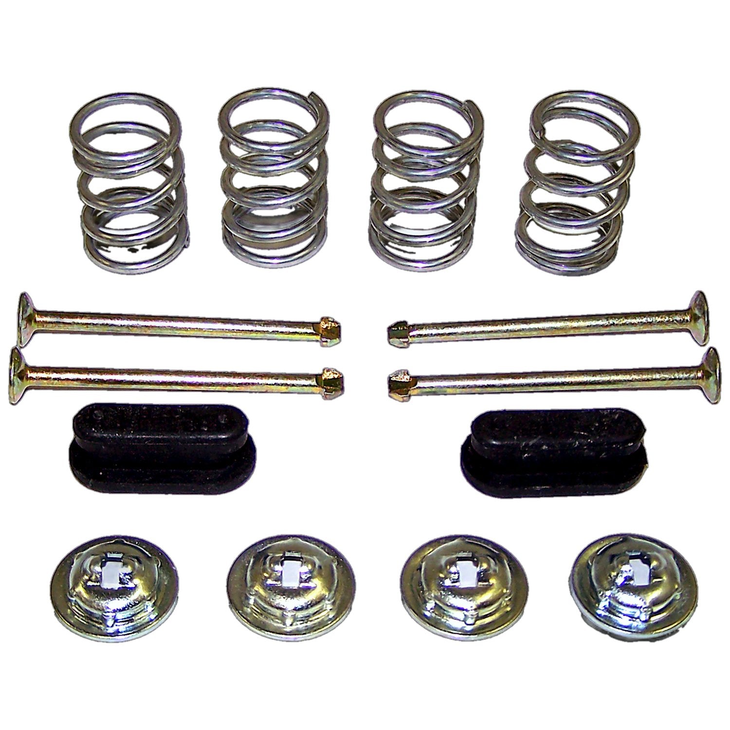 Rear Brake Shoe Hold Down Kit for 90-06 XJ, MJ, TJ, YJ w/ 9 Inch Rear Brakes, L & R Crown Automotive-2