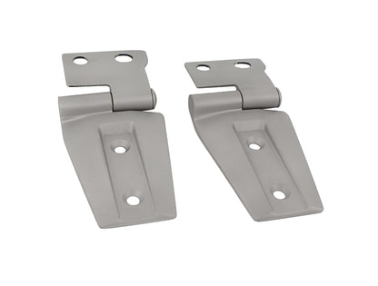 Jeep JK Hood Hinge Pair 07-18 Wrangler JK Bare Grey Kentrol-1