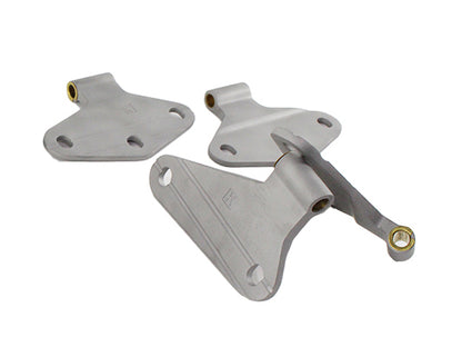 Jeep JK Body Door Hinge Set 4 Pieces 2 Door 07-18 Wrangler JK Bare Grey Kentrol-2