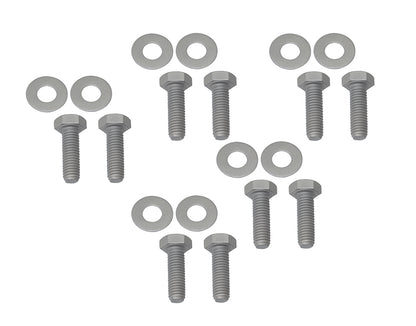 Jeep JK Body Door Hinge Set 4 Pieces 2 Door 07-18 Wrangler JK Bare Grey Kentrol-3
