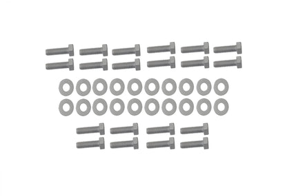 Jeep JK Body Door Hinge Set 8 Pieces 4 Door 07-18 Wrangler JK Bare Grey Kentrol-3