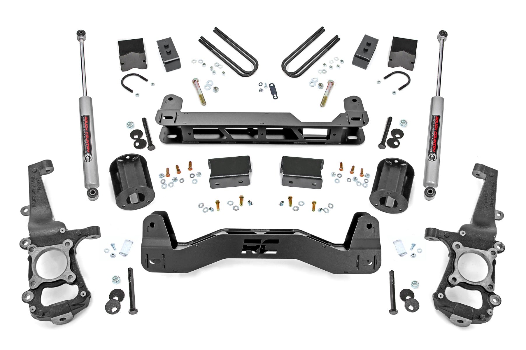 Rough Country 6 Inch Lift Kit with N3 Shocks 21-23 Ford F-150 2WD Rough Country