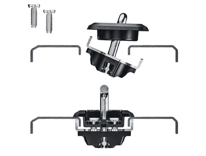 Stainless Steel Flush Fit Retractable Tie-Down Anchors '95 -Up Dodge RAM 1500/2500/3500 '14 -19 Toyota Tundra - Crew Max 22'+ Hy SpeedStrap-7