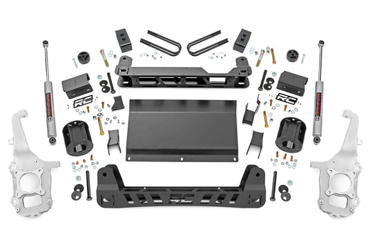 4 Inch Lift Kit Ford F-150 Tremor 4WD (2021-2025) Rough Country