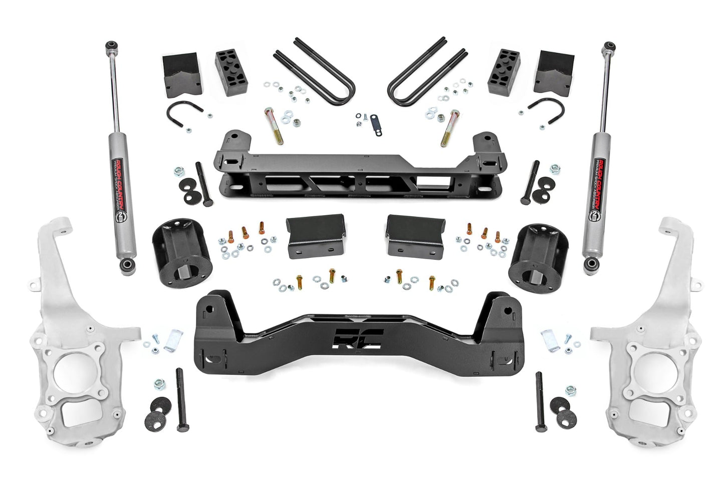 4 inch Lift Kit Ford F-150 2WD (2021-2026) Rough Country